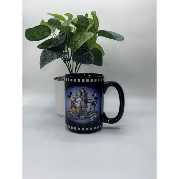 Walt Disney World Other - Walt Disney World "75 Years With Mickey"Black Mug w/ Mickey & Film Reel Graphics
